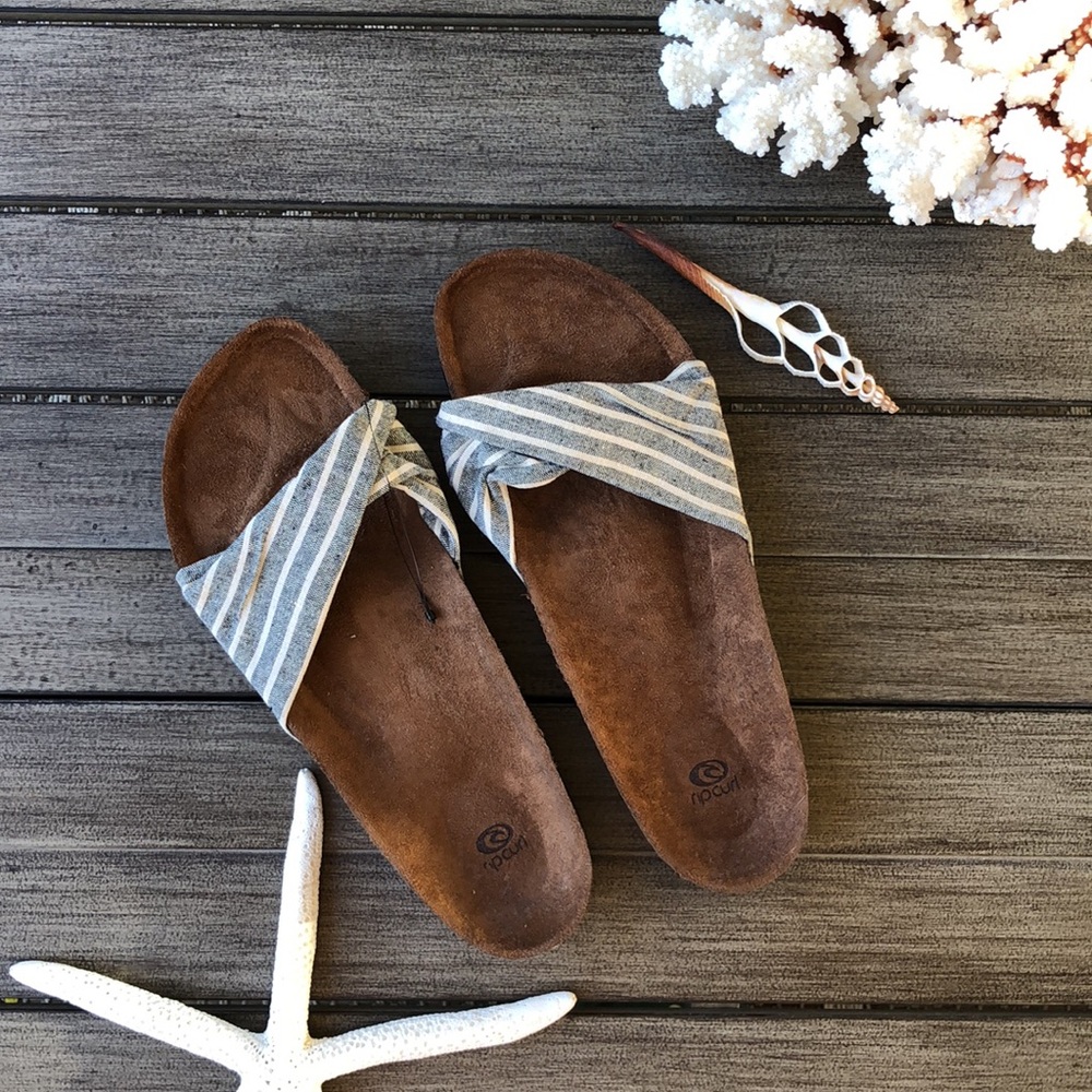 🌴🔆RIP CURL- SLIDE SLIP ON SANDALS🔆🌴 - Picture 2 of 8